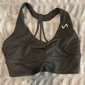 TLF Black Sports Bra - Medium